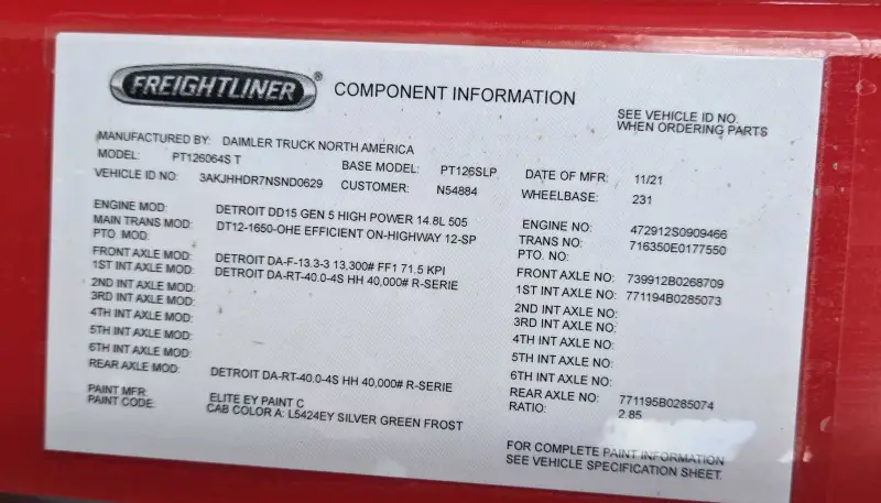 2022 Freightliner Cascadia photo 57