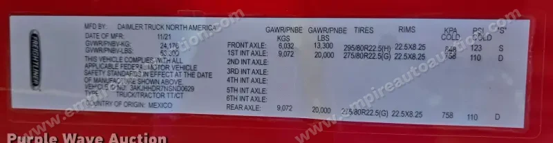 2022 Freightliner Cascadia photo 77