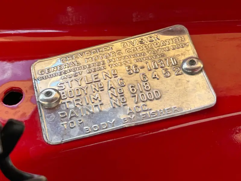1956 Chevrolet Bel Air photo 51