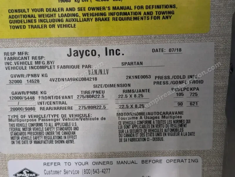 2019 Jayco Embark 37MB photo 304